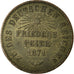 Moneta, Stati tedeschi, BADEN, Friedrich I, Kreuzer, 1871, BB+, Rame, KM:252