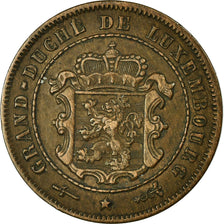 Coin, Luxembourg, William III,2-1/2 Centimes,1908,Utrecht,AU(50-53),Bronze,KM 21