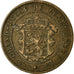 Coin, Luxembourg, William III,2-1/2 Centimes,1908,Utrecht,AU(50-53),Bronze,KM 21