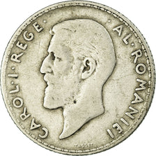Coin, Romania, Carol I, Leu, 1910, VF(30-35), Silver, KM:42