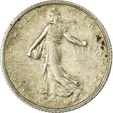 Monnaie, France, Semeuse, Franc, 1918, Paris, TTB, Argent, Gadoury:467, KM:844.1