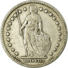 Coin, Switzerland, Franc, 1921, Bern, VF(30-35), Silver, KM:24