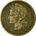 Coin, Cameroon, 50 Centimes, 1924, Paris, EF(40-45), Aluminum-Bronze, KM:1