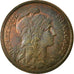 Münze, Frankreich, Dupuis, 2 Centimes, 1919, Paris, SS+, Bronze, KM:841