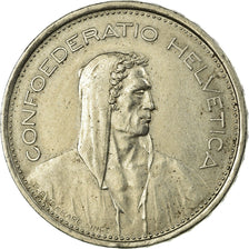 Coin, Switzerland, 5 Francs, 1968, Bern, AU(50-53), Copper-nickel, KM:40a.1