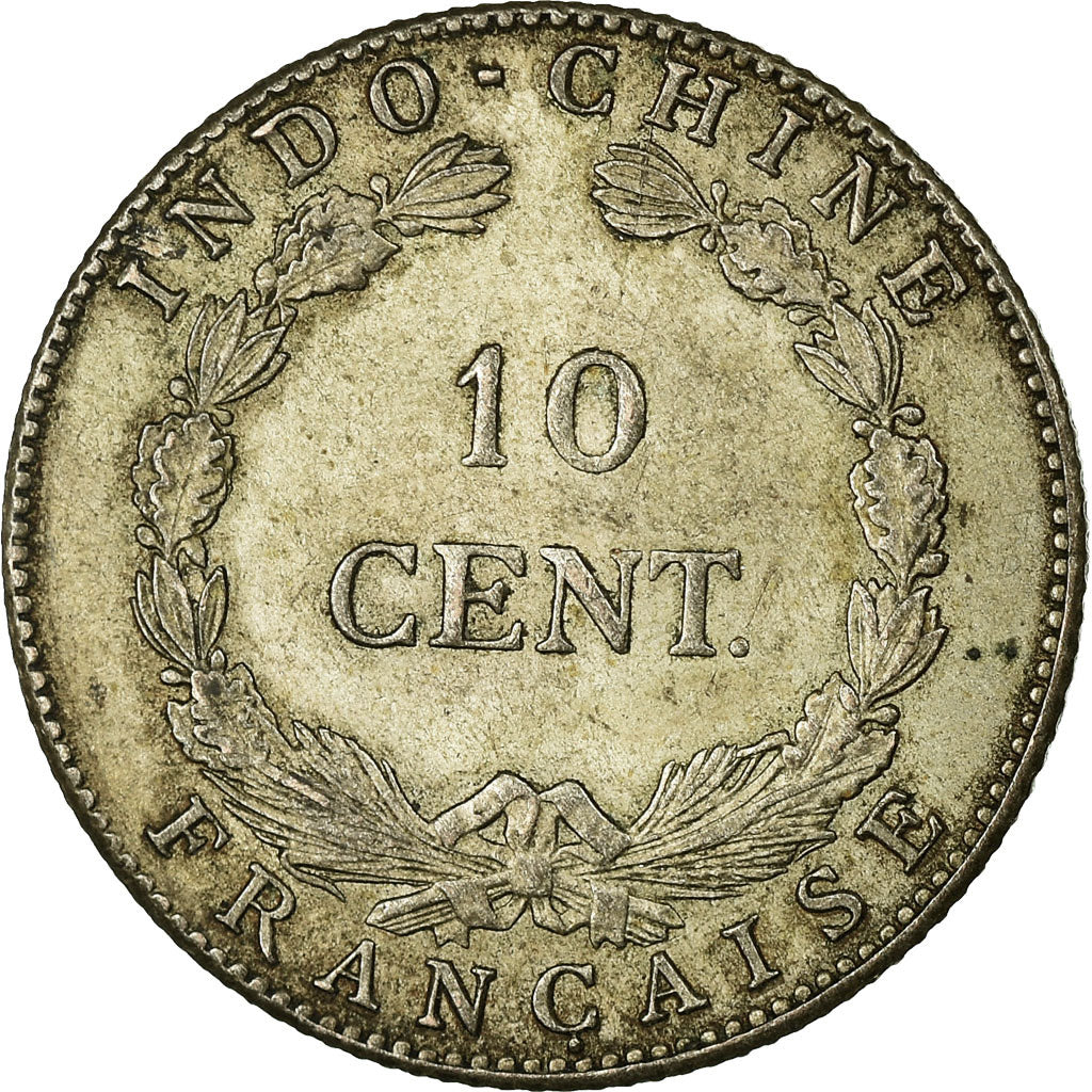 Monnaie, FRENCH INDO-CHINA, 10 Cents, 1920, San Francisco, TTB, Argent, KM:14