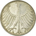 Moneda, ALEMANIA - REPÚBLICA FEDERAL, 5 Mark, 1971, Karlsruhe, MBC+, Plata