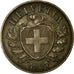Coin, Switzerland, 2 Rappen, 1927, Bern, EF(40-45), Bronze, KM:4.2
