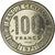 Moneta, Czad, 100 Francs, 1971, Paris, PRÓBA, MS(65-70), Nikiel, KM:E3