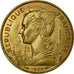 Moneda, La Reunión, 20 Francs, 1955, ESSAI, FDC, Aluminio - bronce, KM:E7
