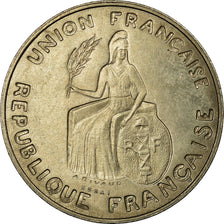 Moneda, OCEANÍA FRANCESA, 2 Francs, 1948, ESSAI, FDC, Cobre - níquel, KM:E6