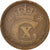 Münze, Dänemark, Christian X, 5 Öre, 1917, Copenhagen, SS, Bronze, KM:814.1