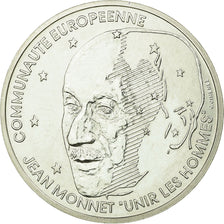 Coin, France, Jean Monnet, 100 Francs, 1992, ESSAI, MS(63), Silver, KM:1120