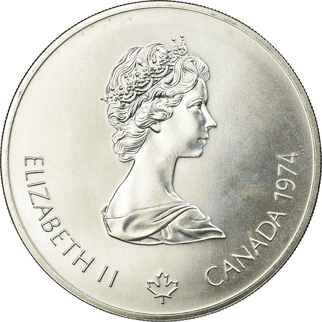 Coin, Canada, Elizabeth II, 5 Dollars, 1974, Ottawa, MS(65-70), KM 90