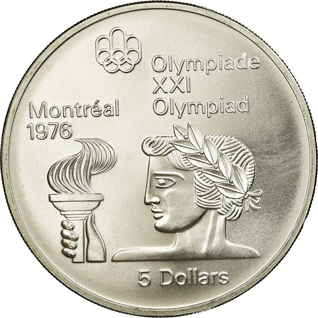 Coin, Canada, Elizabeth II, 5 Dollars, 1974, Ottawa, MS(65-70), KM 90