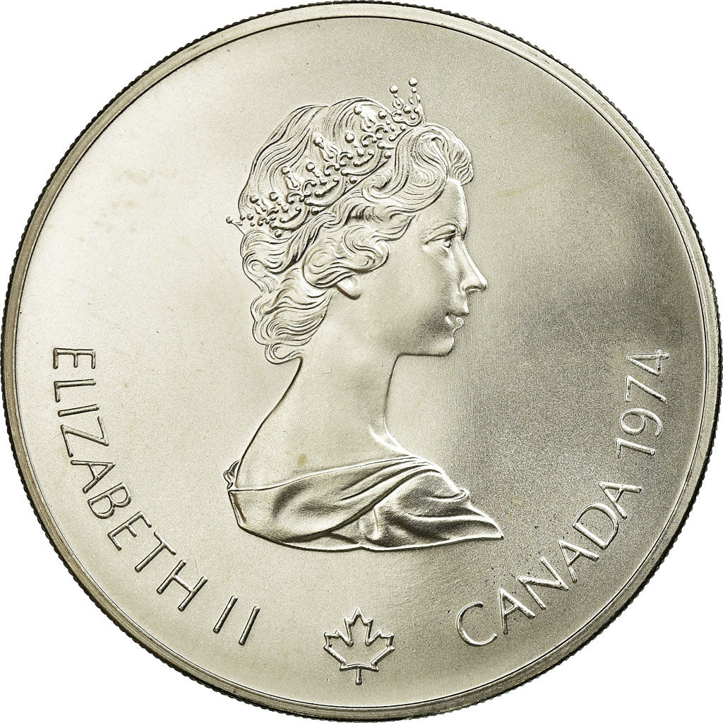 Coin, Canada, Elizabeth II, 5 Dollars, 1974, Ottawa, MS(65-70), KM 89