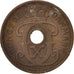 DENMARK, Ore, 1927, Copenhagen, KM #826.1, EF(40-45), Bronze, 1.90