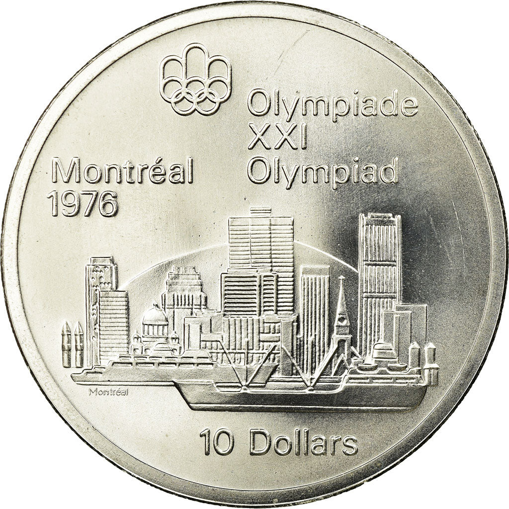 Coin, Canada, Elizabeth II, 10 Dollars, 1973, Ottawa, MS(65-70), KM 87