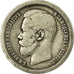 Monnaie, Russie, Nicholas II, 50 Kopeks, 1896, St. Petersburg, TB+, Argent