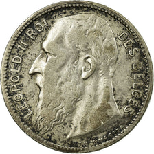Coin, Belgium, Franc, 1904, EF(40-45), Silver, KM:56.1