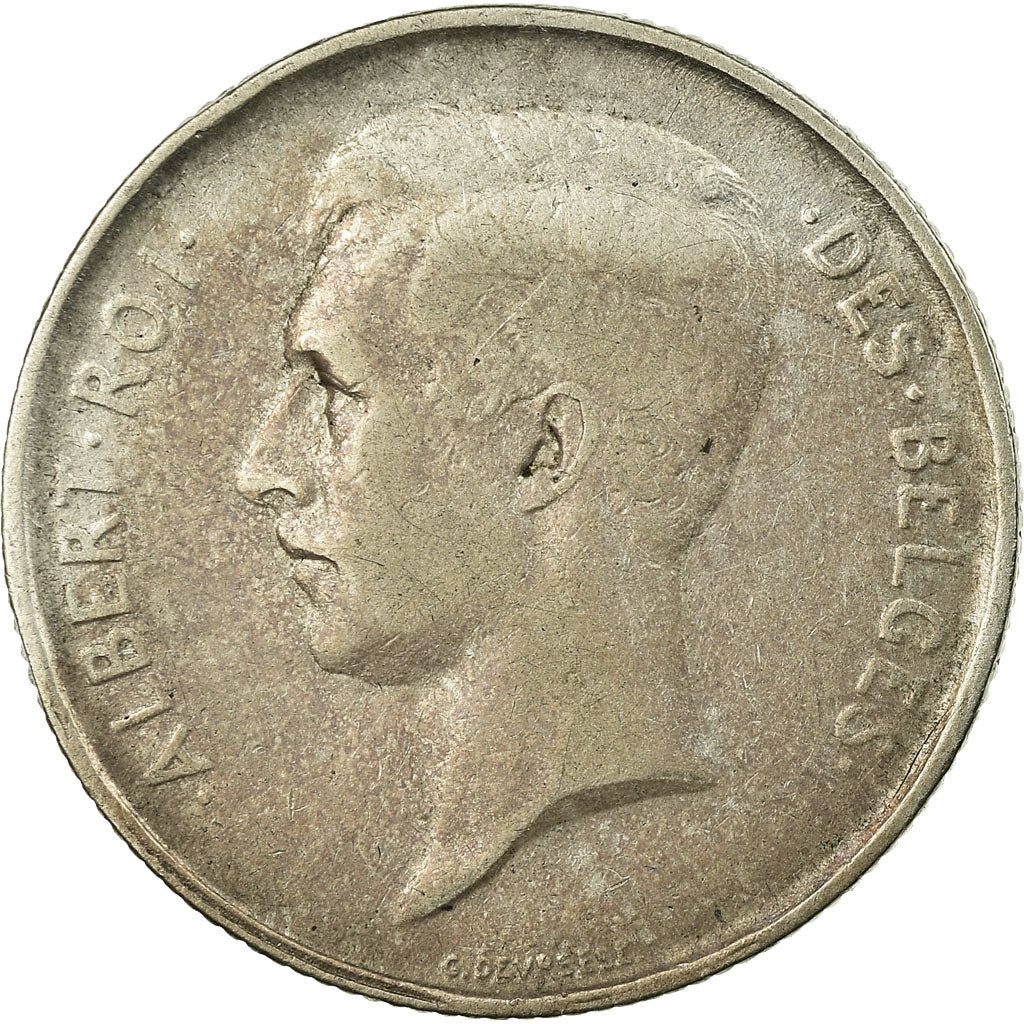 Coin, Belgium, 2 Francs, 2 Frank, 1911, EF(40-45), Silver, KM:74