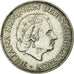 Coin, Netherlands, Juliana, 2-1/2 Gulden, 1960, AU(50-53), Silver, KM:185