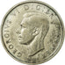 Coin, Great Britain, George VI, Florin, Two Shillings, 1937, AU(50-53), Silver