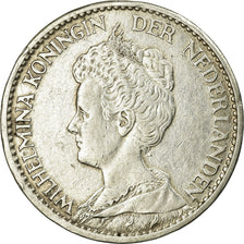 Coin, Netherlands, Wilhelmina I, Gulden, 1915, EF(40-45), Silver, KM:148