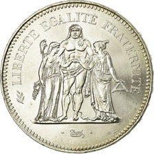 Coin, France, Hercule, 50 Francs, 1974, Paris, AU(55-58), Silver, KM:941.1