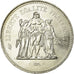Coin, France, Hercule, 50 Francs, 1974, Paris, AU(55-58), Silver, KM:941.1