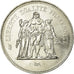 Coin, France, Hercule, 50 Francs, 1974, Paris, AU(55-58), Silver, KM:941.1