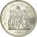 Coin, France, Hercule, 50 Francs, 1974, Paris, AU(55-58), Silver, KM:941.1