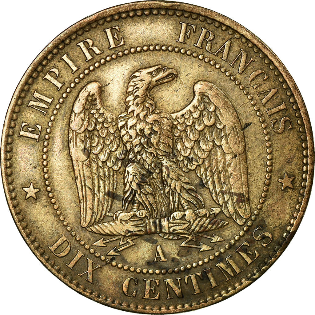 Coin, France, Napoleon III, 10 Centimes, 1852, Paris, EF(40-45), KM 771.1