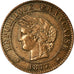 Coin, France, Cérès, Centime, 1877, Paris, AU(50-53), Bronze, KM:826.1