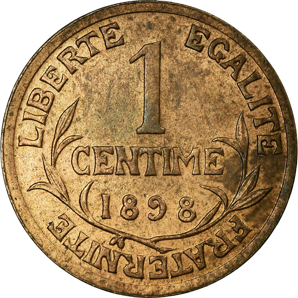 Moneta, Francja, Dupuis, Centime, 1898, Paris, AU(55-58), Bronze, KM:840