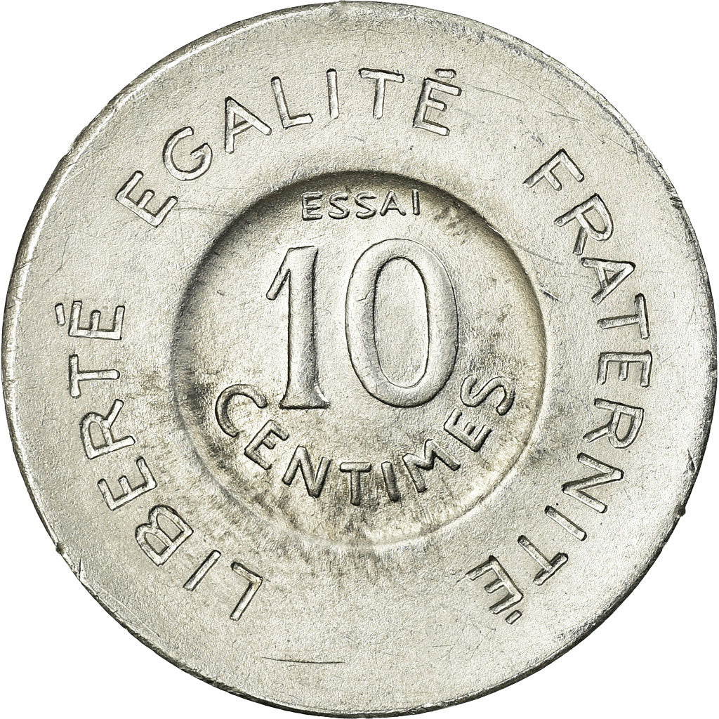Moneta, Francia, 10 Centimes, 1909, ESSAI, SPL, Alluminio, Gadoury:278