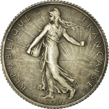 Coin, France, Semeuse, Franc, 1898, Paris, Flan mat, MS(65-70), Silver,KM 844.1
