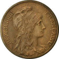 Coin, France, Dupuis, 10 Centimes, 1898, Paris, Flan mat,MS(65-70),Bronze,KM 843