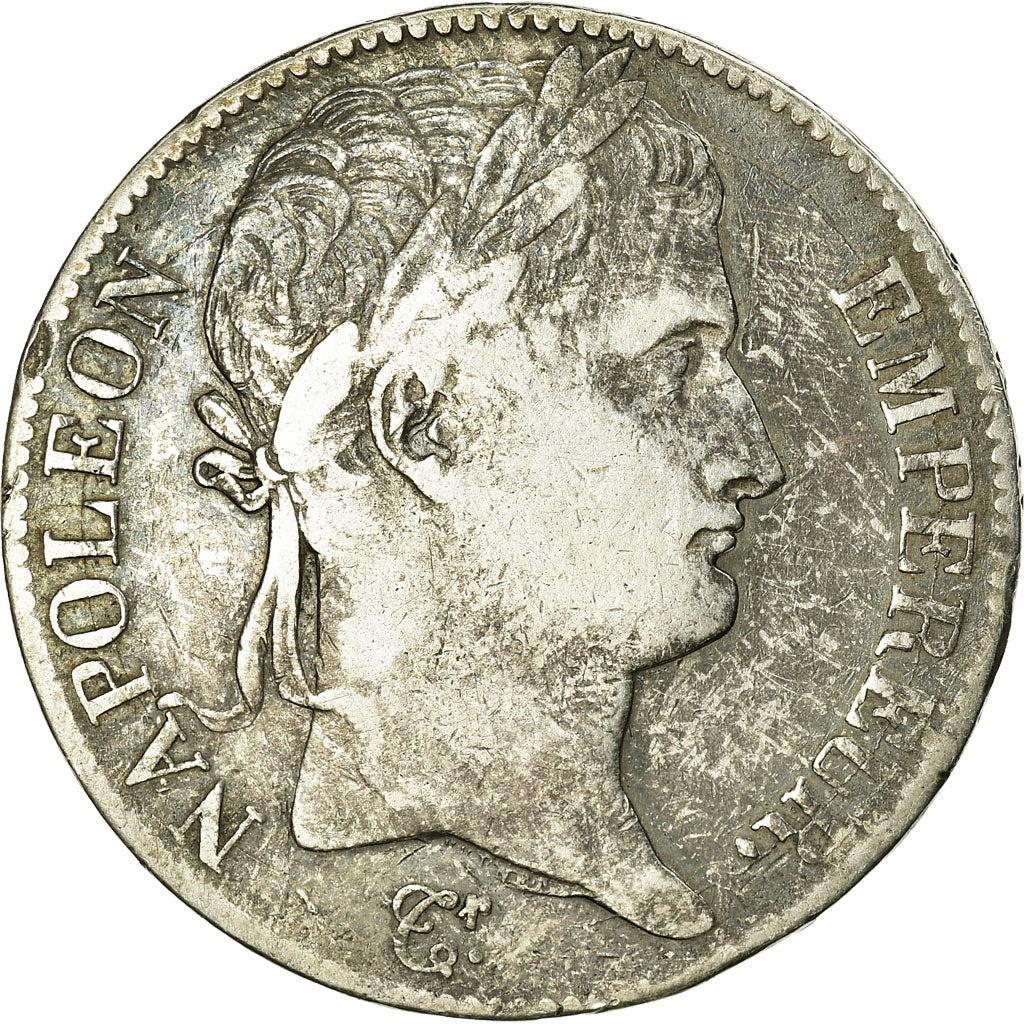 Moneda, Francia, Napoléon I, 5 Francs, 1815, Bayonne, BC+, Plata, KM:704.5
