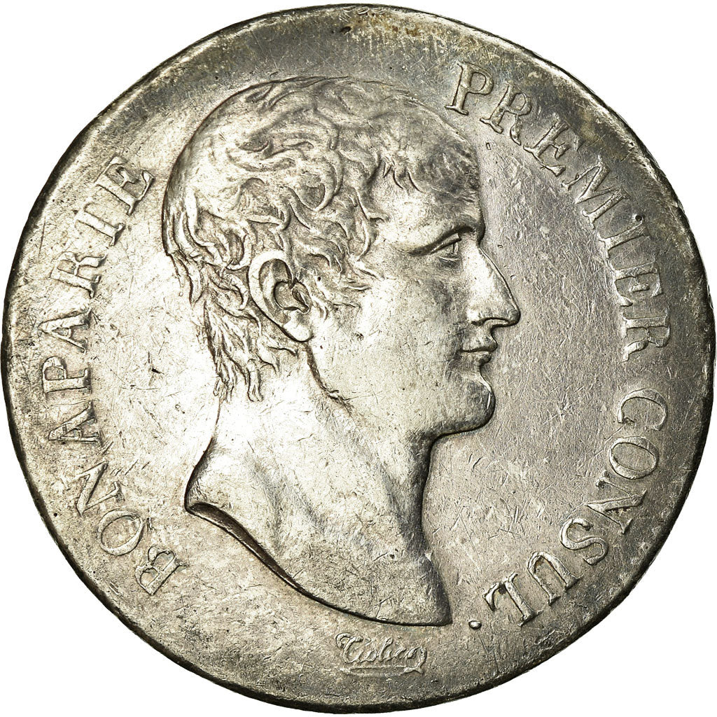 Moneta, Francia, 5 Francs, 1803, Paris, BB+, Argento, KM:650.1, Gadoury:577