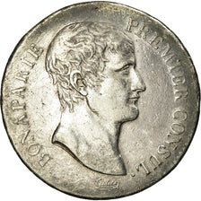 Moneta, Francia, 5 Francs, 1803, Paris, BB+, Argento, KM:650.1, Gadoury:577