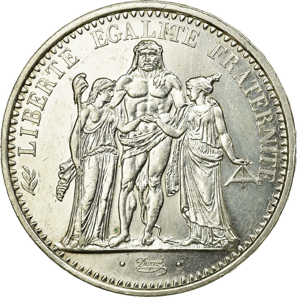 Moneta, Francia, Hercule, 10 Francs, 1967, Paris, SPL-, Argento, KM:932