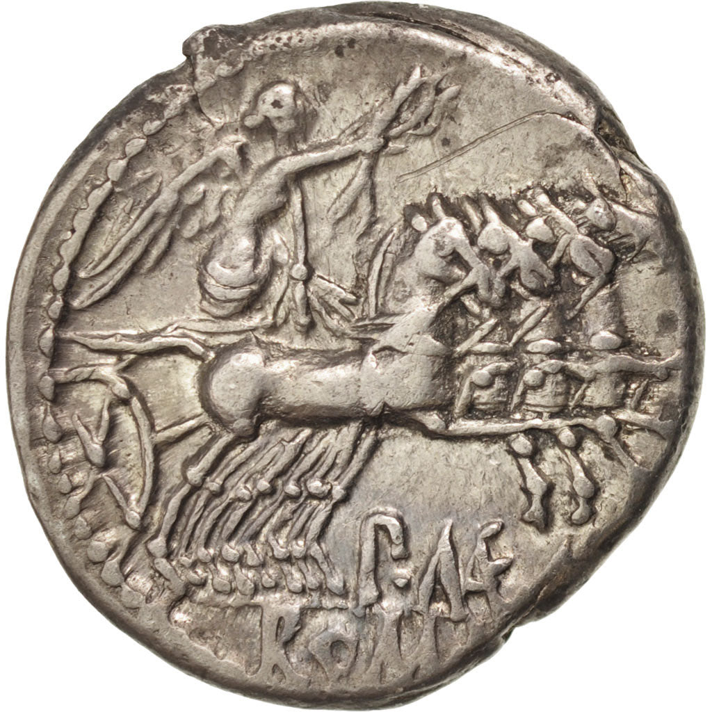 Coin, Denarius, Rome, AU(50-53), Silver