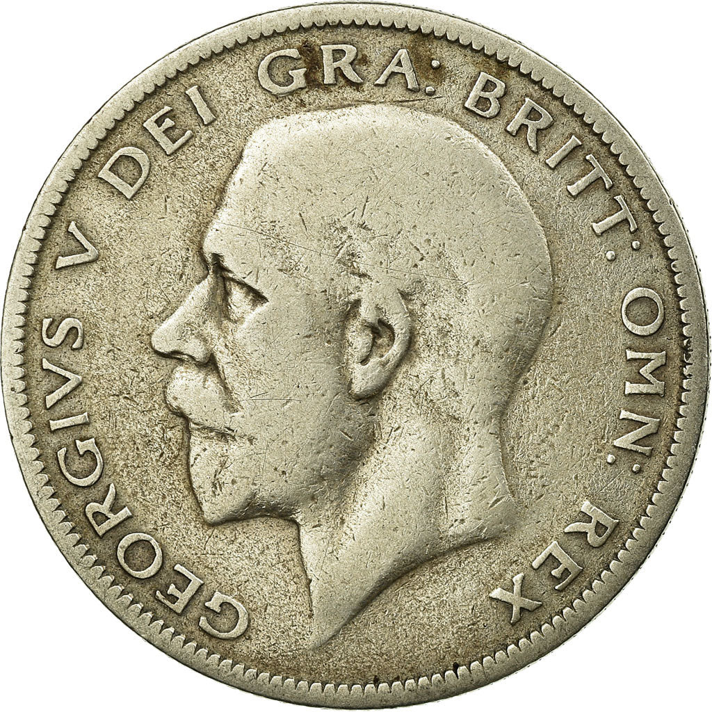 Monnaie, Grande-Bretagne, George V, 1/2 Crown, 1931, TB+, Argent, KM:835