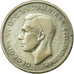 Münze, Australien, George VI, Florin, 1947, Melbourne, SS, Silber, KM:40a