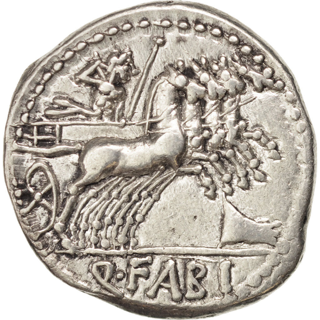 Denarius, Rome, EF(40-45), Silver, 3.87