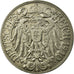 Coin, GERMANY - EMPIRE, Wilhelm II, 25 Pfennig, 1910, Munich, EF(40-45), Nickel