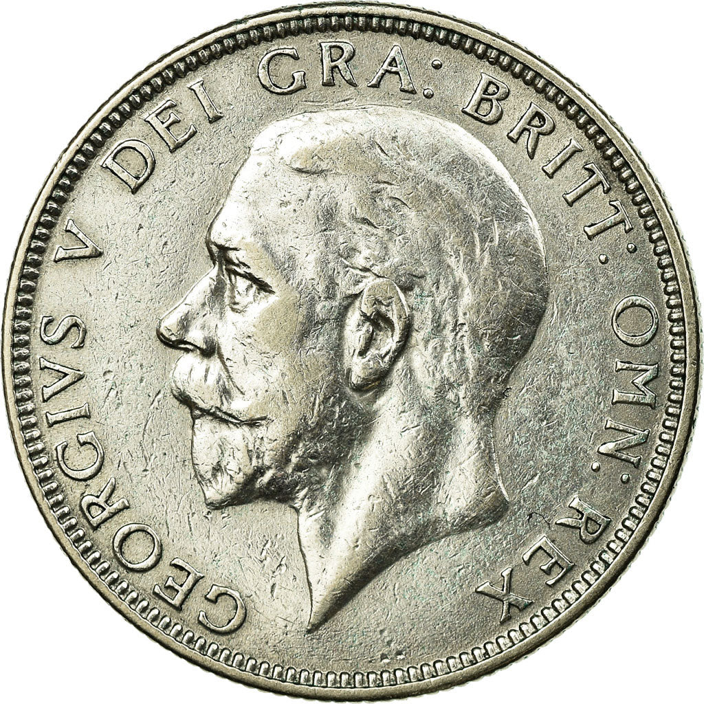 Coin, Great Britain, George V, Florin, Two Shillings, 1936, AU(50-53), Silver