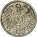 Coin, GERMANY - EMPIRE, Wilhelm II, Mark, 1910, Munich, VF(30-35), Silver, KM:14
