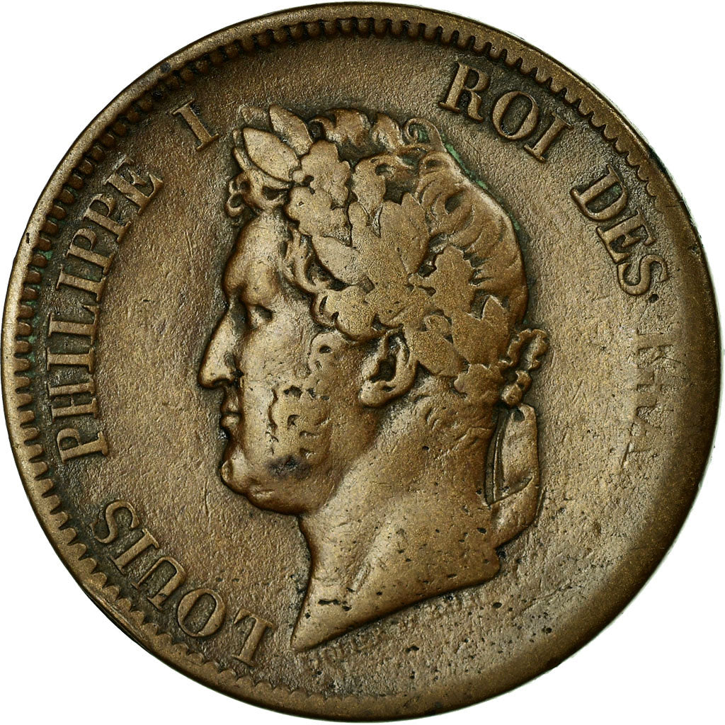 Coin, FRENCH COLONIES, Louis - Philippe, 5 Centimes, 1839, Paris, VF(20-25)